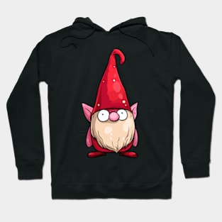 A cute scared gnome Hoodie